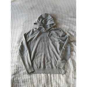 Reigning Champ‎ French Terry Hoodie Size Small Gray Pullover Logo
